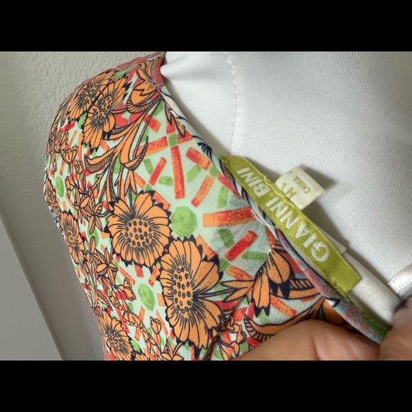 EUC Gianni Bini size M 4-8 boho dress - Picture 6 of 6